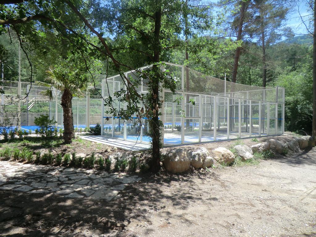 Camping L'Espelt ลาโปบลา เด ลีเญต ภายนอก รูปภาพ