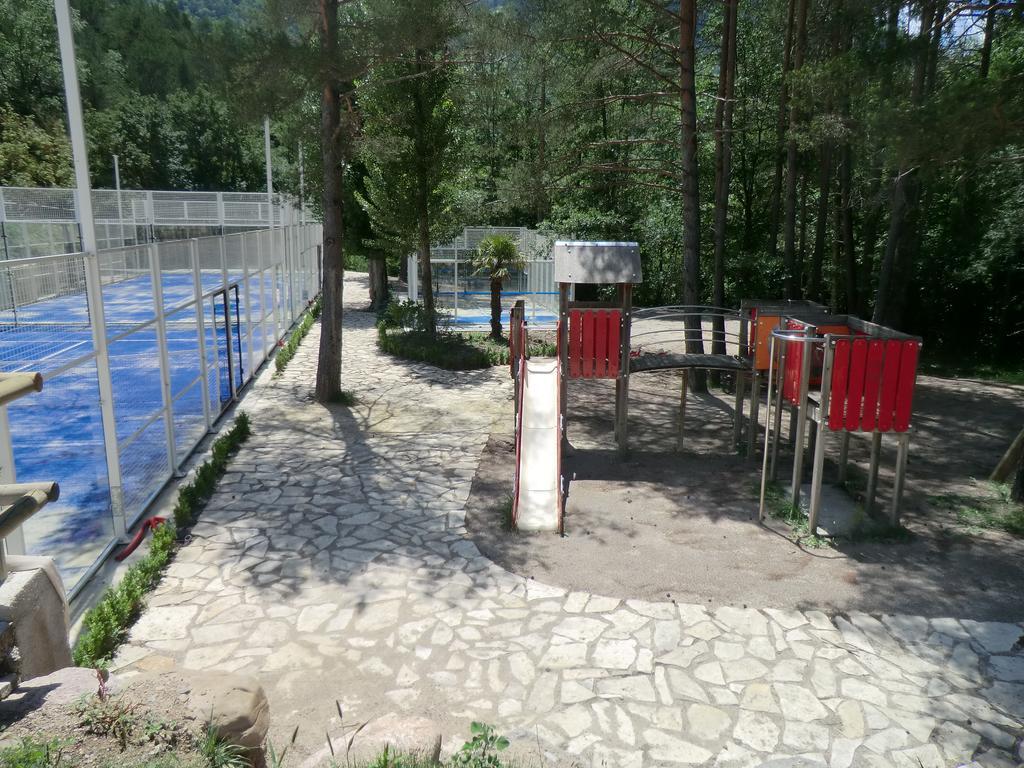 Camping L'Espelt ลาโปบลา เด ลีเญต ภายนอก รูปภาพ